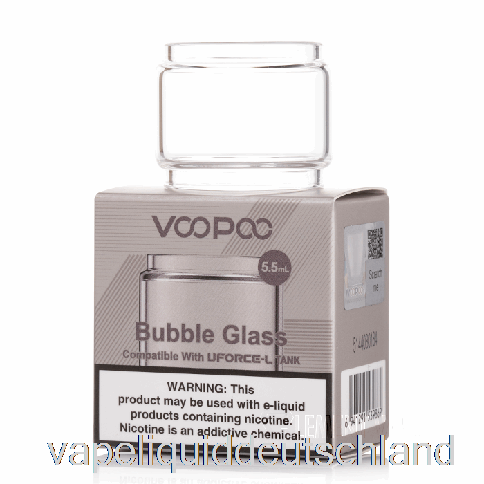 Voopoo Uforce-L Ersatzglas 4 Ml Gerades Glas Vape Deutschland